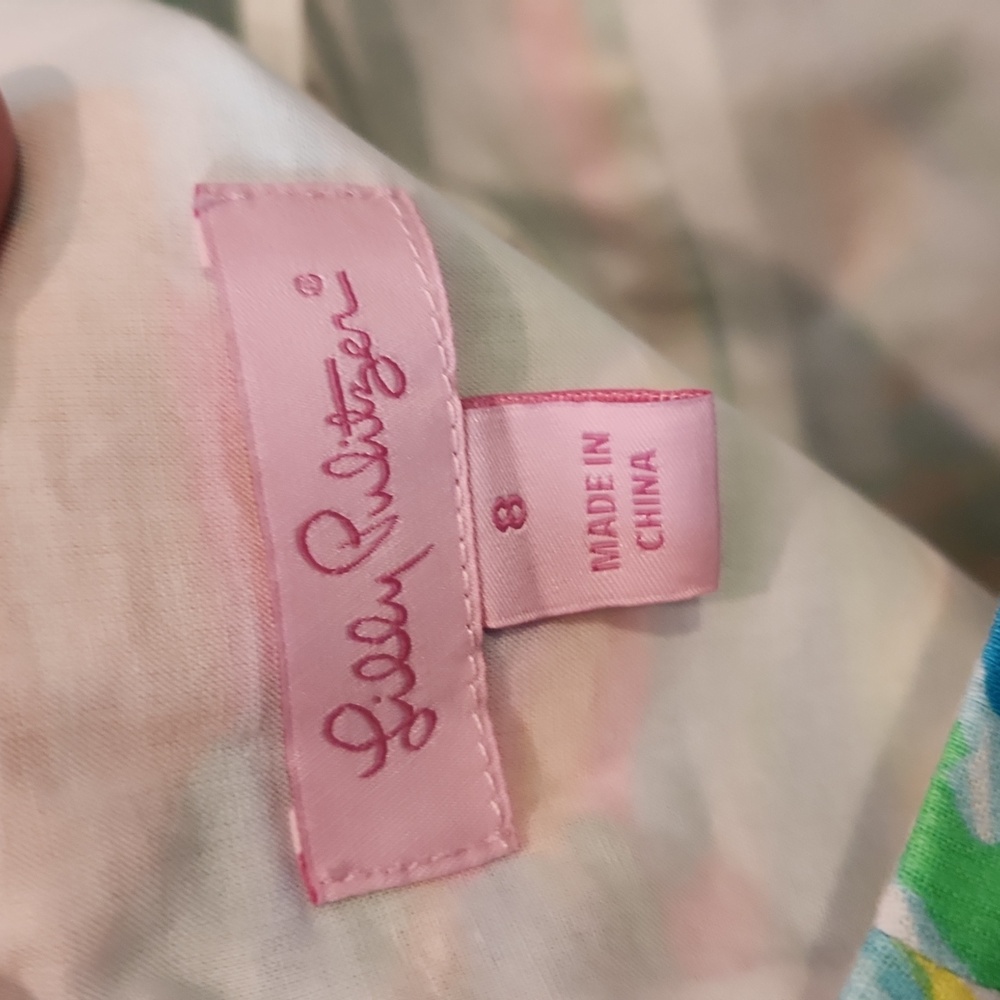 Lilly Pulitzer Courtney Shift Dress In Sea Salt & Sun - Picture 5 of 5